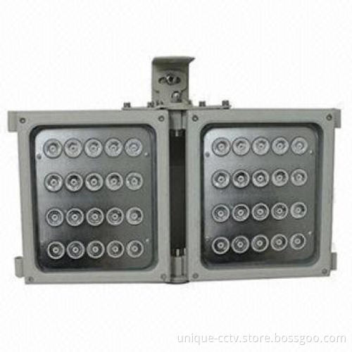 IR Illuminator with 40pcs 2W Dot-matrix IR LED